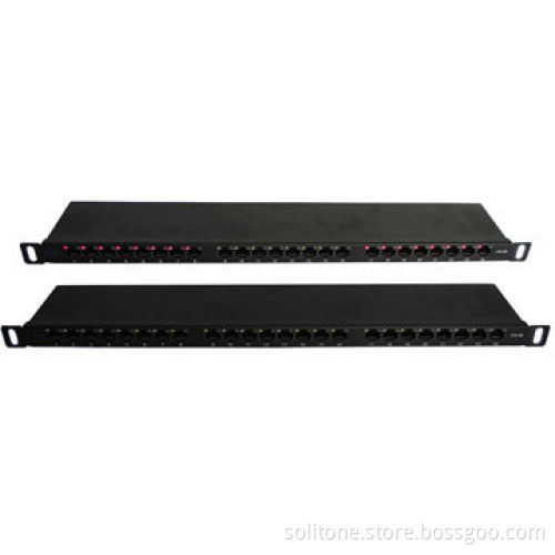 24-port Cat5e Intelligent Navigation Patch Panel